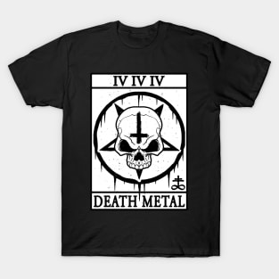 DEATH METAL - DEATH METAL TAROT CARD - TAROT CARD T-Shirt